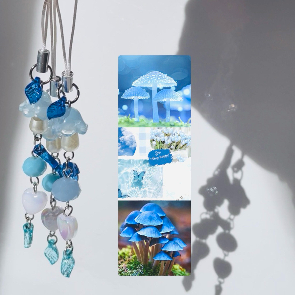 พวงกุญแจมินิเห็ด | โดย Kireei.yaya