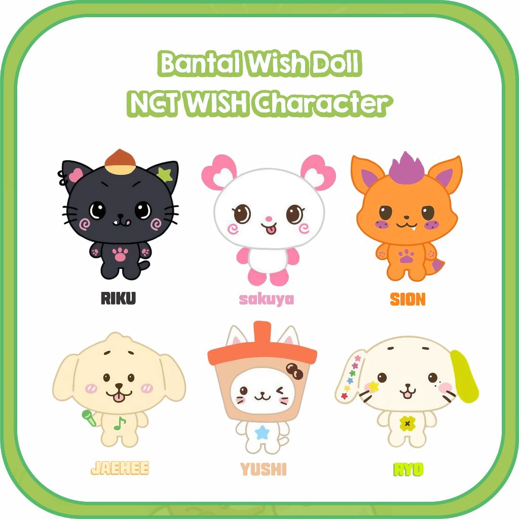 หมอนตัวอักษร NCTWISH WICHU IDOL