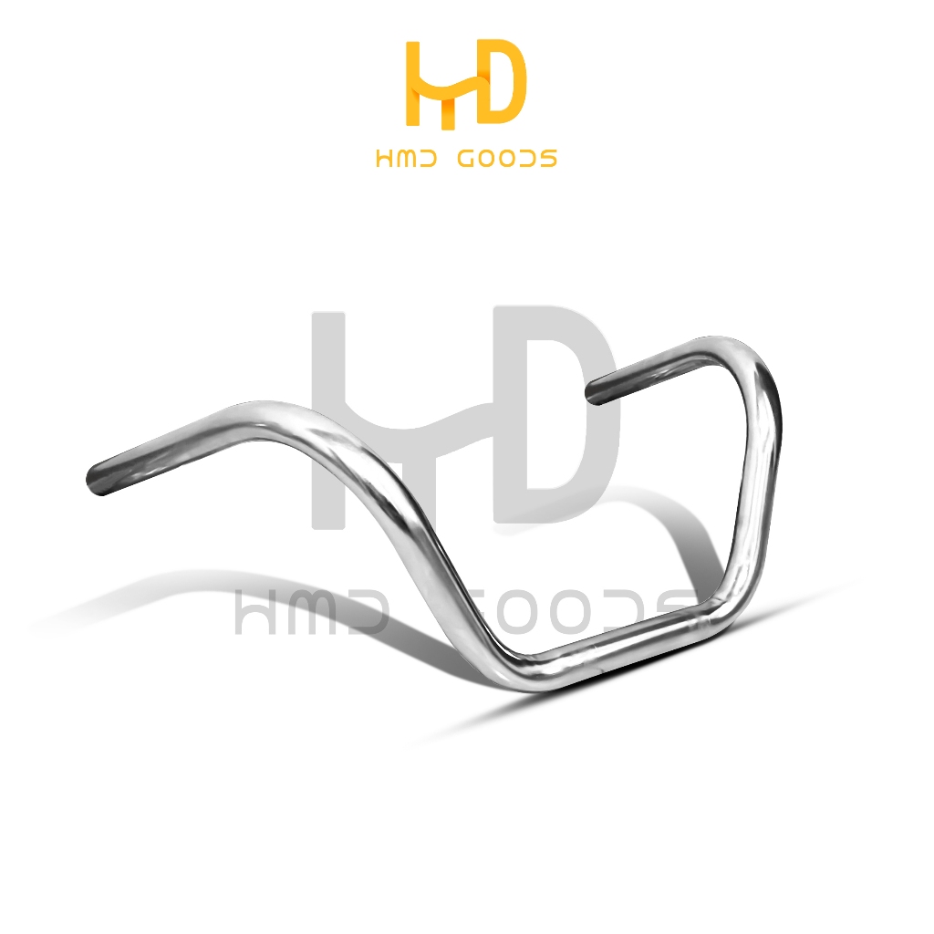 มือจับรถจักรยานยนต์แบบ Chrome High Rise Curve Fullback แบบกําหนดเอง