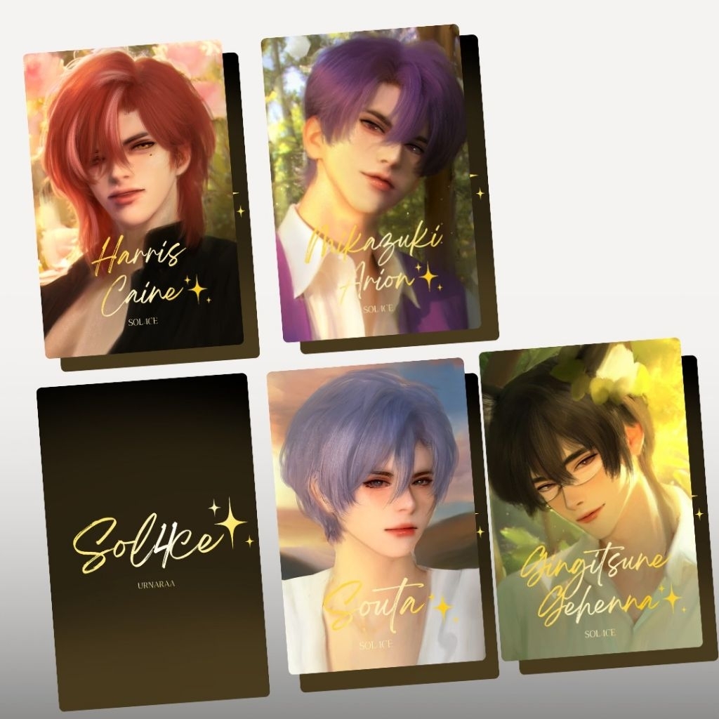 (byurnaaa) PHOTOCARD SOL4CE GOLD FOIL