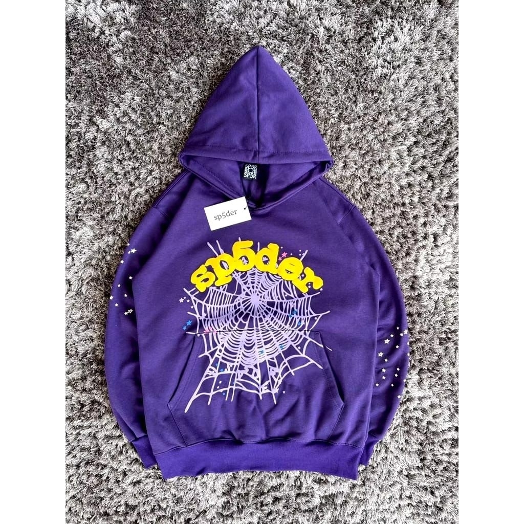 เสื้อฮู้ด UNGU PURPLE SP5DER