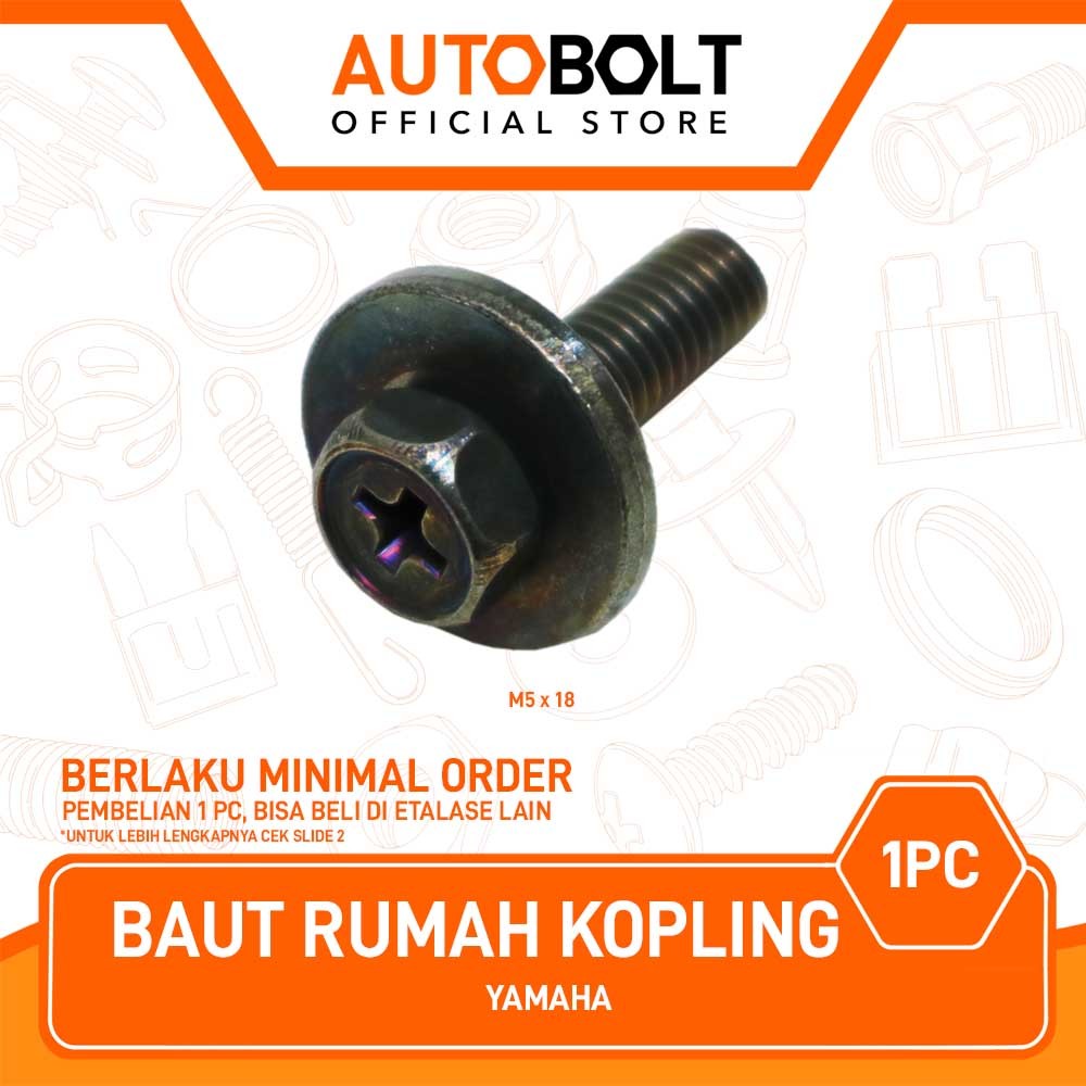 Yamaha M5x18 คลัทช์ Bolt Key 8 K8 คลัทช์ Bolt 5x18 M5 5 x 18