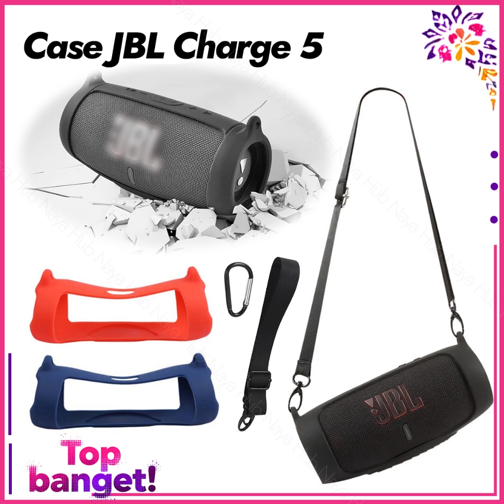 JBL Silicon Speaker Case Bag JBL Charge 5 Protective กระเป๋าถือกันกระแทก