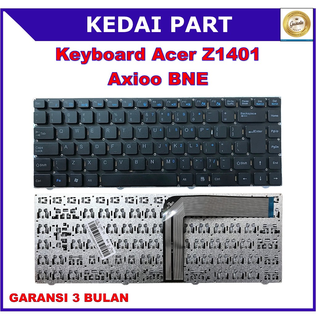 คีย์บอร์ด Acer 14 14Z Z1401 Z1402 Z1401-N2940 Z1401-C283 Z3-45 Z1401-C5PX