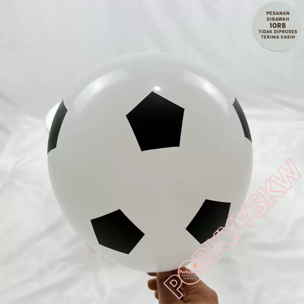 [PS] ลูกโป่งฟุตบอลยาง 12 นิ้ว/ลูกโป่งฟุตบอล