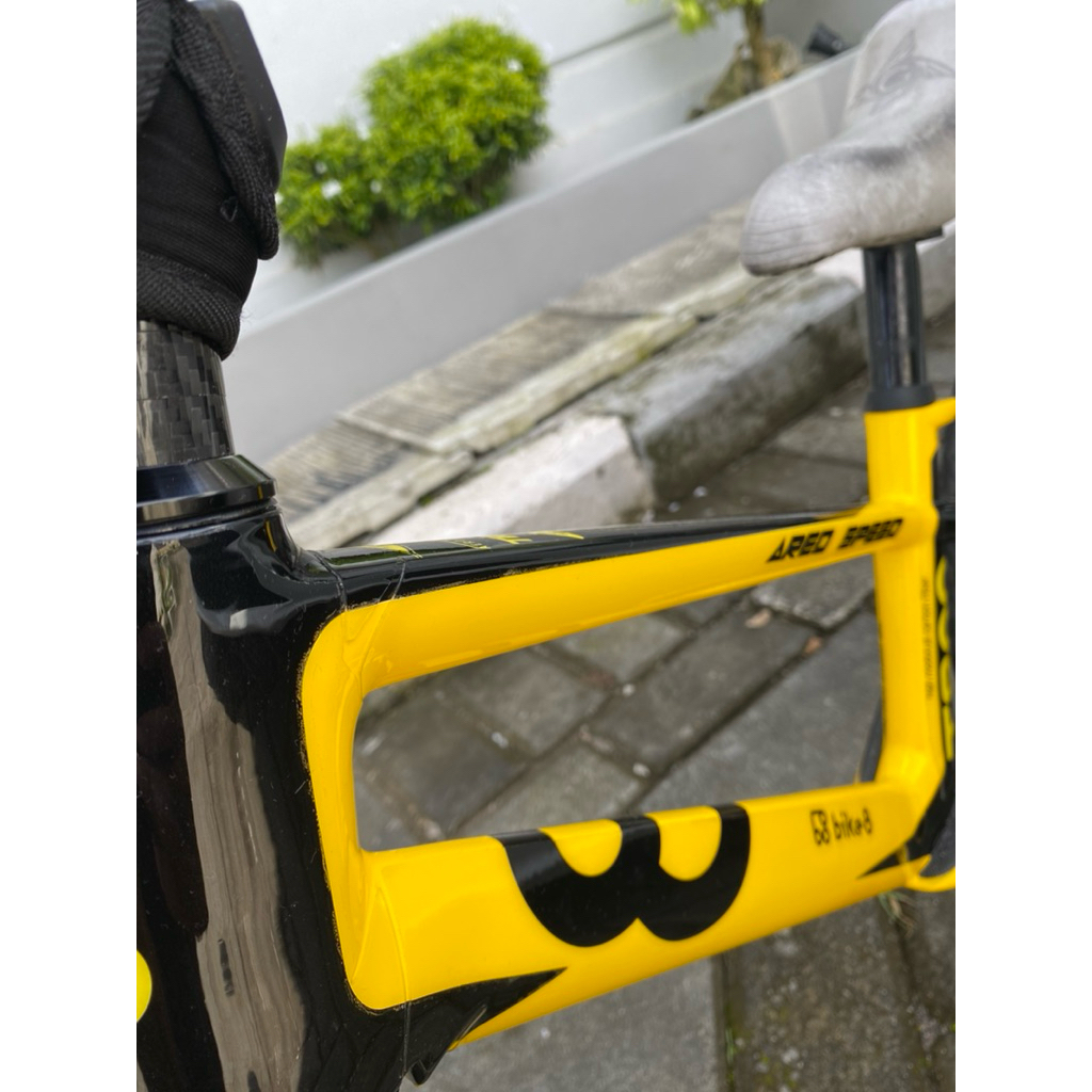 การ์ดเฟรมบนท่อ bike8 A PLUS