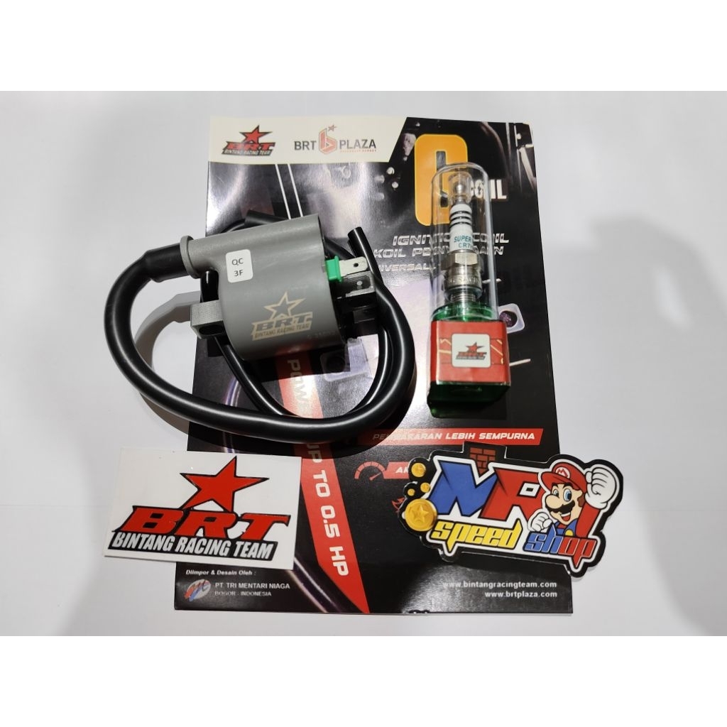 BRT G SUPER INJECTION UNIVERSAL COIL ฟรี SPARK PLUG