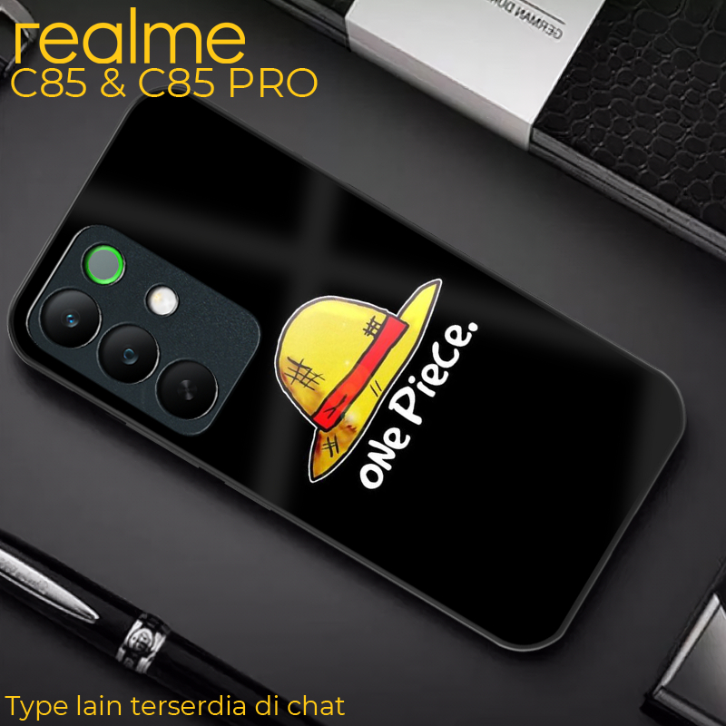 HP เคสโทรศัพท์ Realme C85 / C85 PRO ล่าสุด Silicon Glossy Camera Protect {SK11}