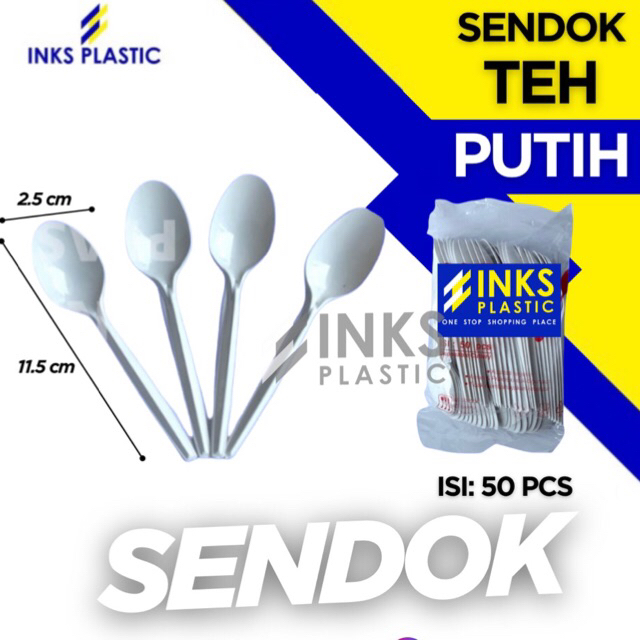 WHITE TEA SPOON WHITE JELLY DESSERT PUDDING SPOON