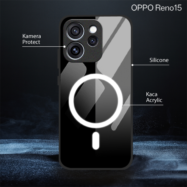 เคสกระจก Oppo Reno 15 ใหม่ล่าสุด [SF191]
