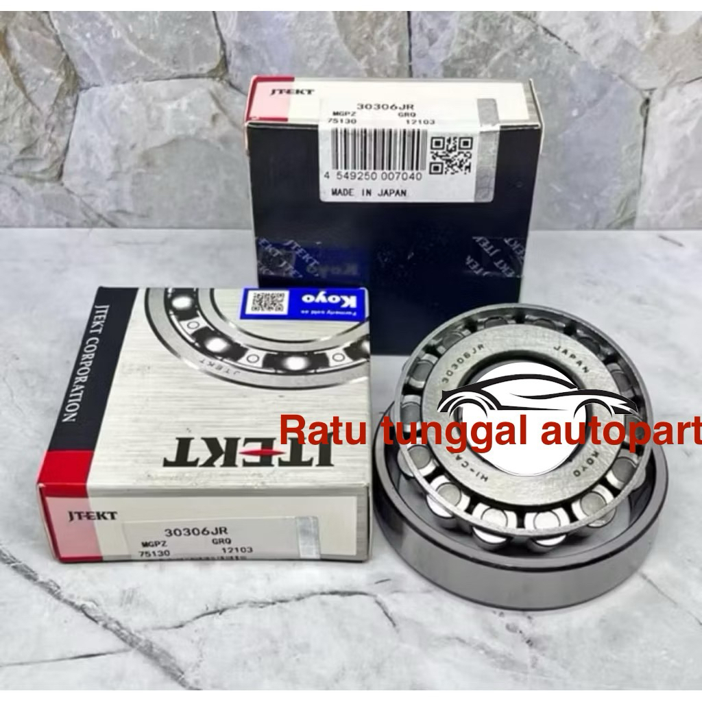 แบริ่ง 30306 JR 30306JR KOYO DIMENSIONS 30x72x20.75MM KOYO