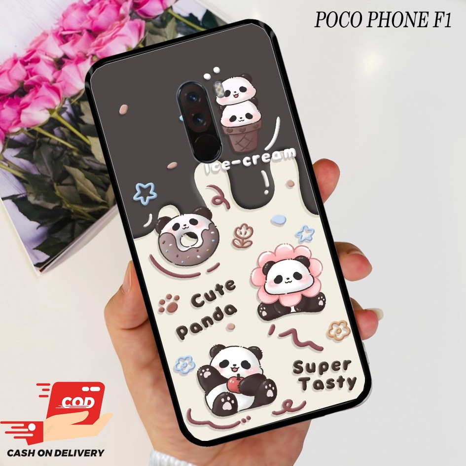 HP ล่าสุด Xiaomi Poco F1 CASE (แพนด้าน่ารัก) - เคสโทรศัพท์ - Sheishore - Phone Case - Phone Softcase