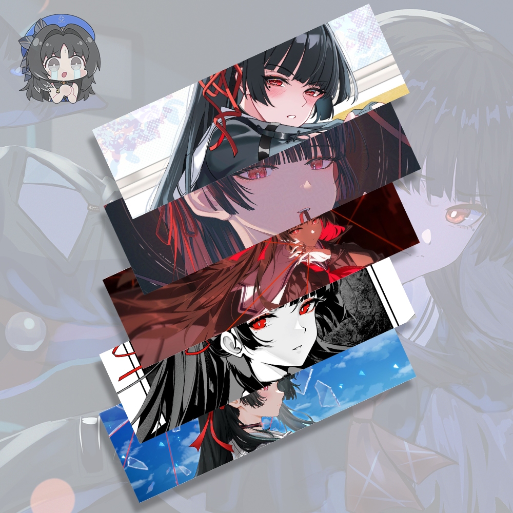 Slap Chisa Wuthering Waves Sticker - สติ๊กเกอร์ไวนิลกันน้ํา Wuthering Waves Kuciba Chisa - สติ๊กเกอร์ลายอนิเมะ