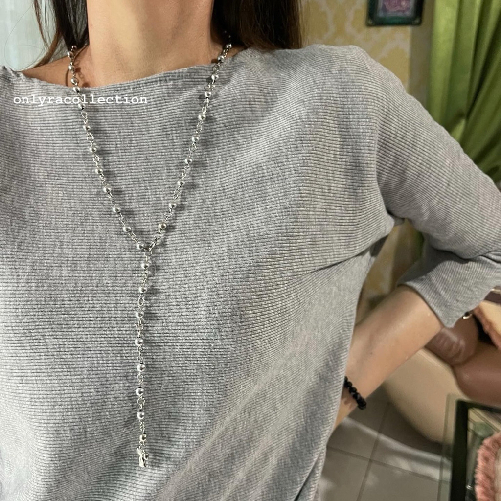 VIRAL Y2K สร้อยคอสําหรับผู้ชายและผู้หญิง วินเทจ ทันสมัย สร้อยคอ LENGTH 80 ซม.