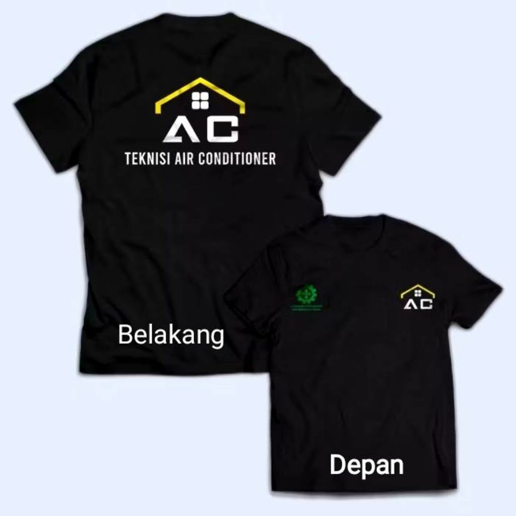 เสื้อยืด AC TECHNICIAN / AIR CONDITIONER TECHNICIAN / เสื้อยืด DISTRO MENS