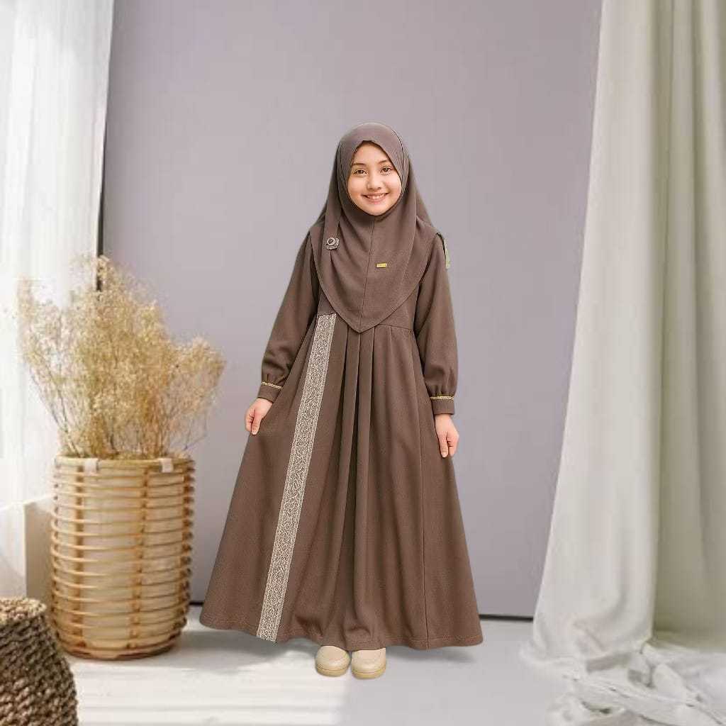 เกมมุสลิมเสื้อผ้าสําหรับชาย Gmos เด็ก 7-8 ปี Ghmis สําหรับสาว 2026 เด็ก Gamis อายุ 9 10 12 6 Koran อ