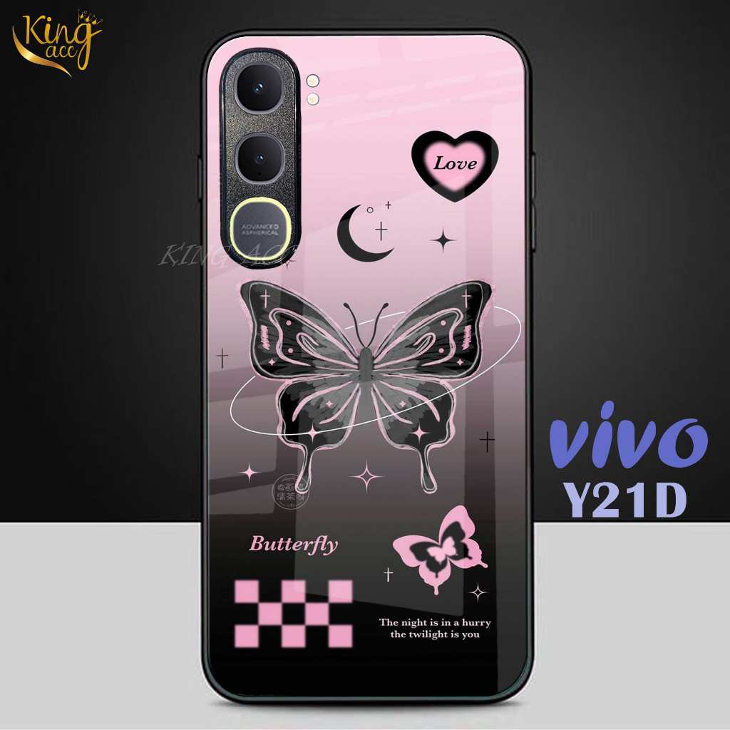 HP Glitter Glass เคสโทรศัพท์สําหรับ Vivo Y21D Y31 - Vivo Y21D Y31 เคสโทรศัพท์ - K58
