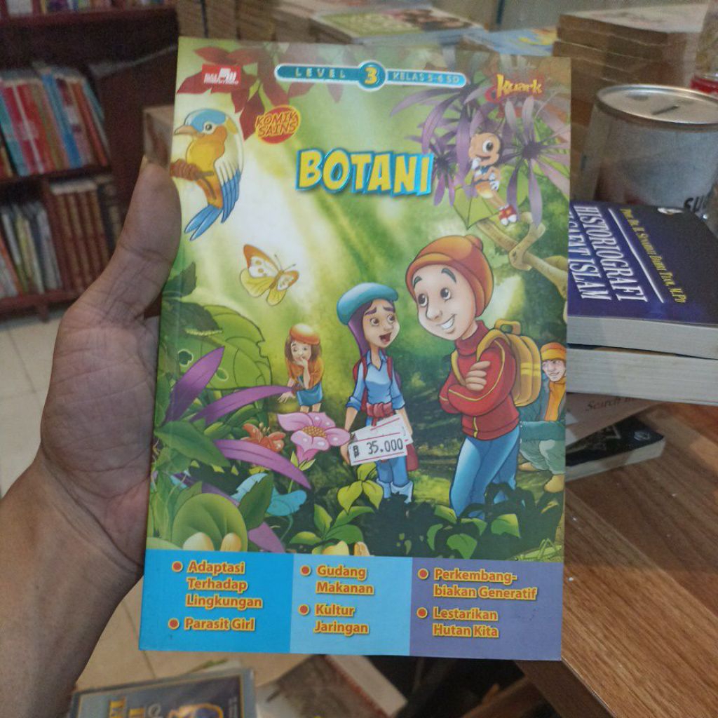 Kuark Botaani Level 3 Science Comic - Dialectic Kids Book