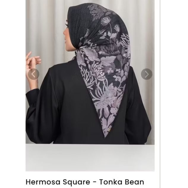 BS Buttonscraves New - สีดํา - Hermosa Voile Square - Tonka Bean