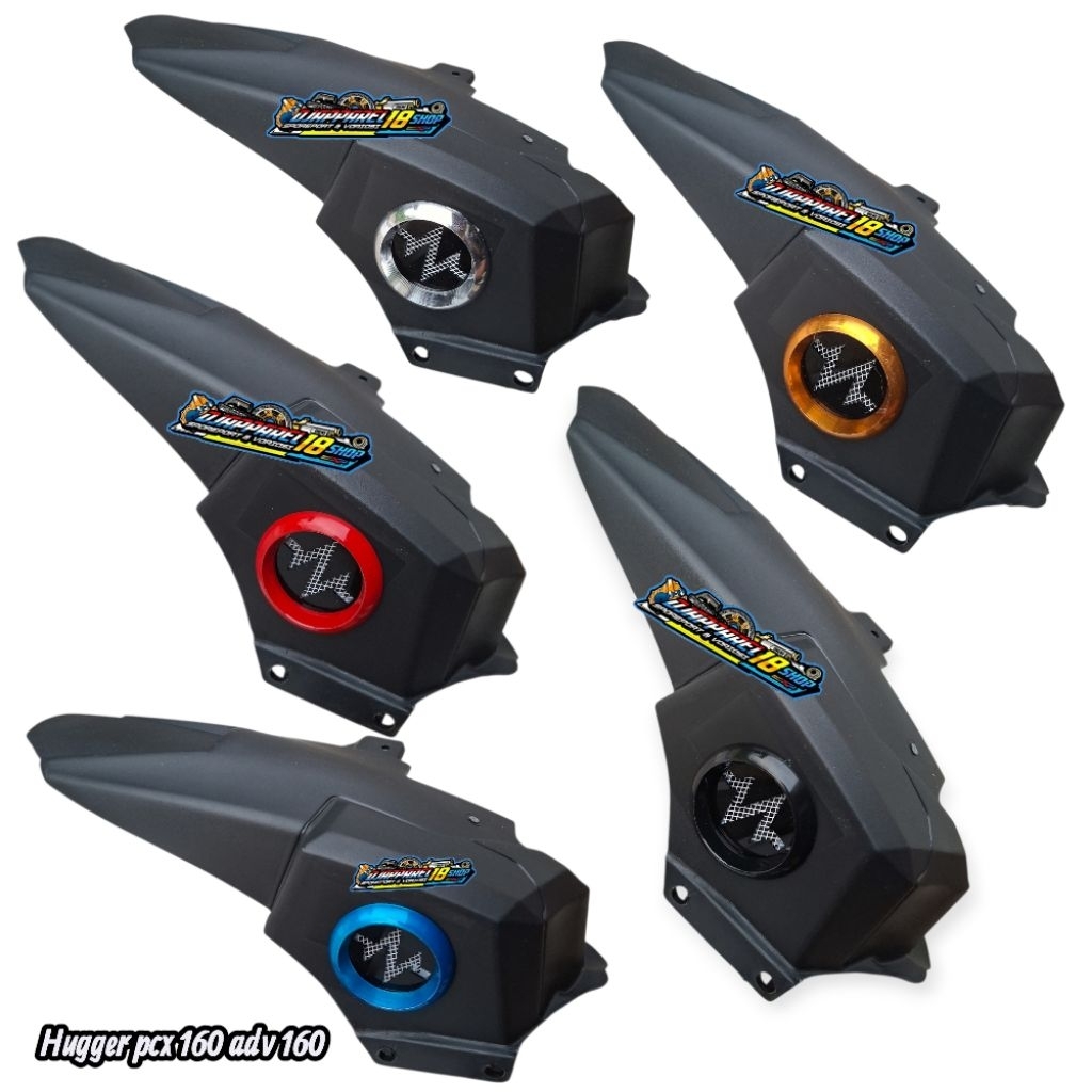 Hugger veloscope fender pcx 160 adv 160 รุ่นโดนัทกลมสุดเท่