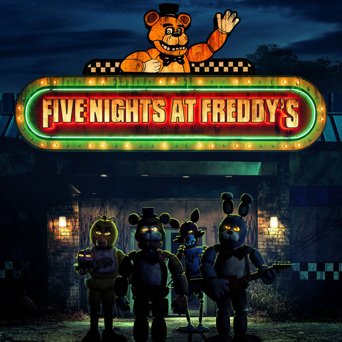Five Nights At Freddys Western Movie DVD Cassette (2023)