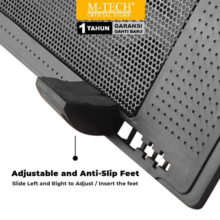 Coolpad MTECH Cooling Pad Ergostand MT-08 Coolingpad พัดลมระบายความร้อนแล็ปท็อป - รับประกัน 1 ปี cp0