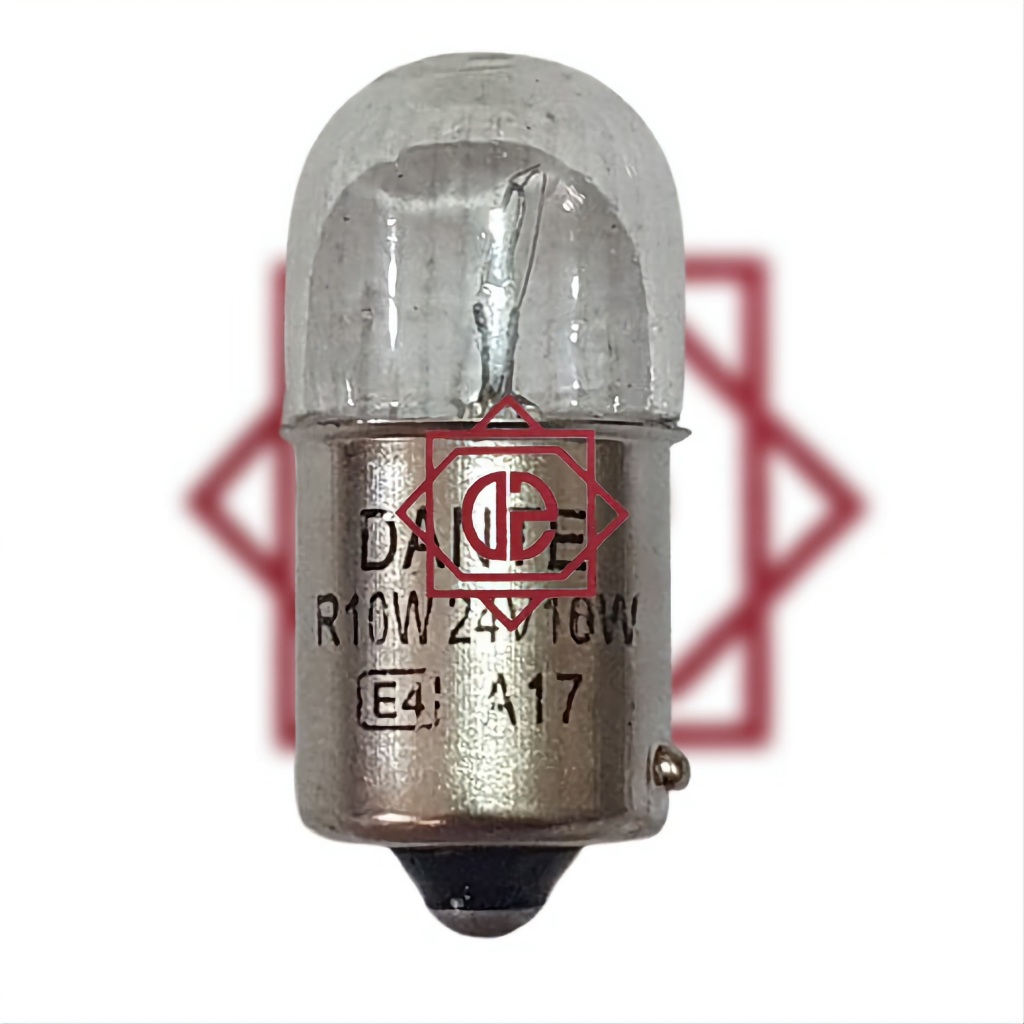 1 กล่อง DANTE Universal Car Series หลอดไฟฮาโลเจน 24 โวลต์ 10 วัตต์ 1 ขาเล็ก R10W 24V10W 88