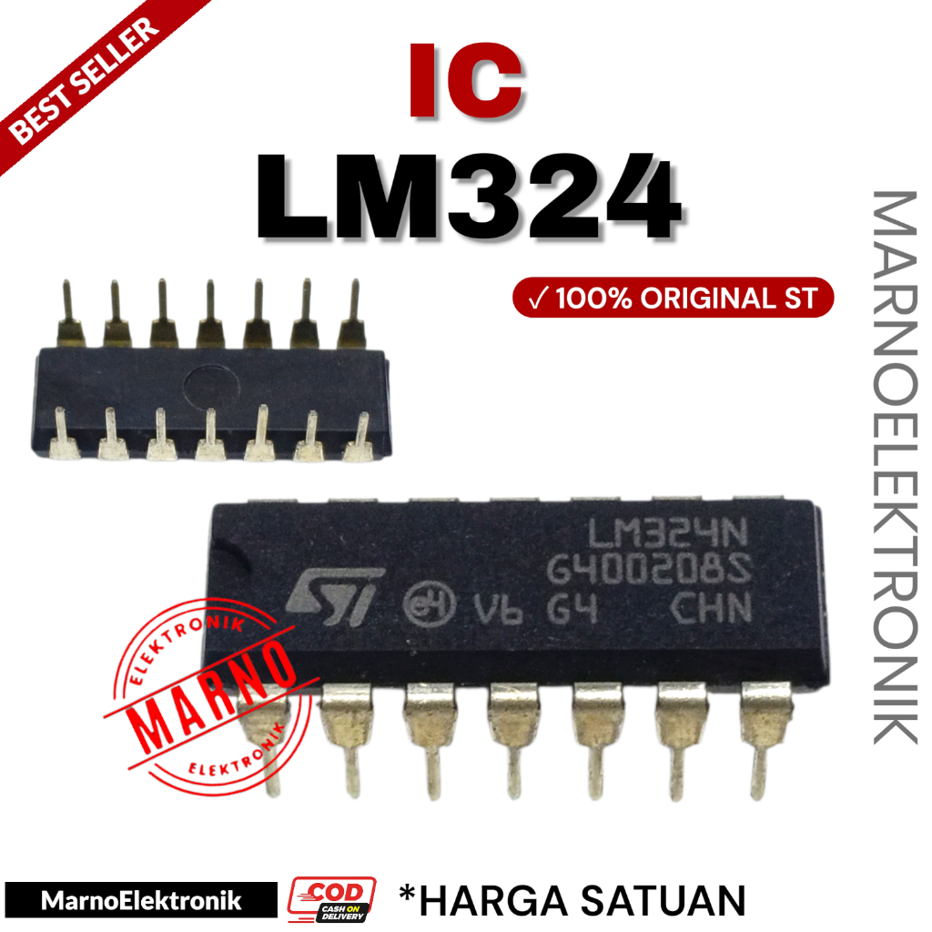 IC LM324 ST LM324N LM 324 N 324N ORI ดั้งเดิม