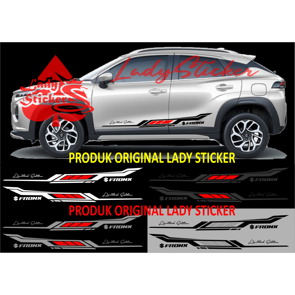 สติ๊กเกอร์ตัด รถ fronx สติ๊กเกอร์ติดรถ suzuki fronx