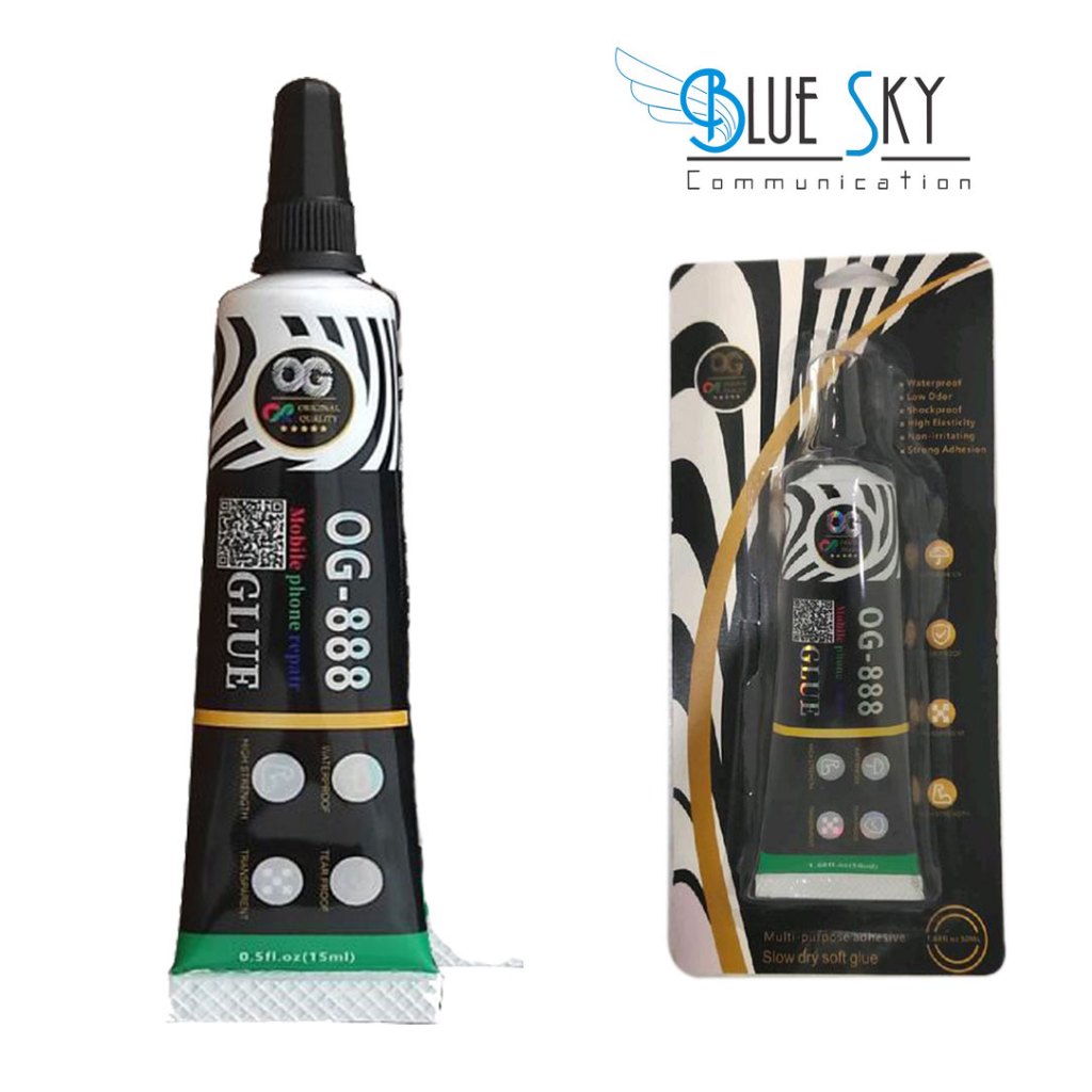 LAYAR OG SUPER OG888 15ML กาวหน้าจอสัมผัสสีดํา