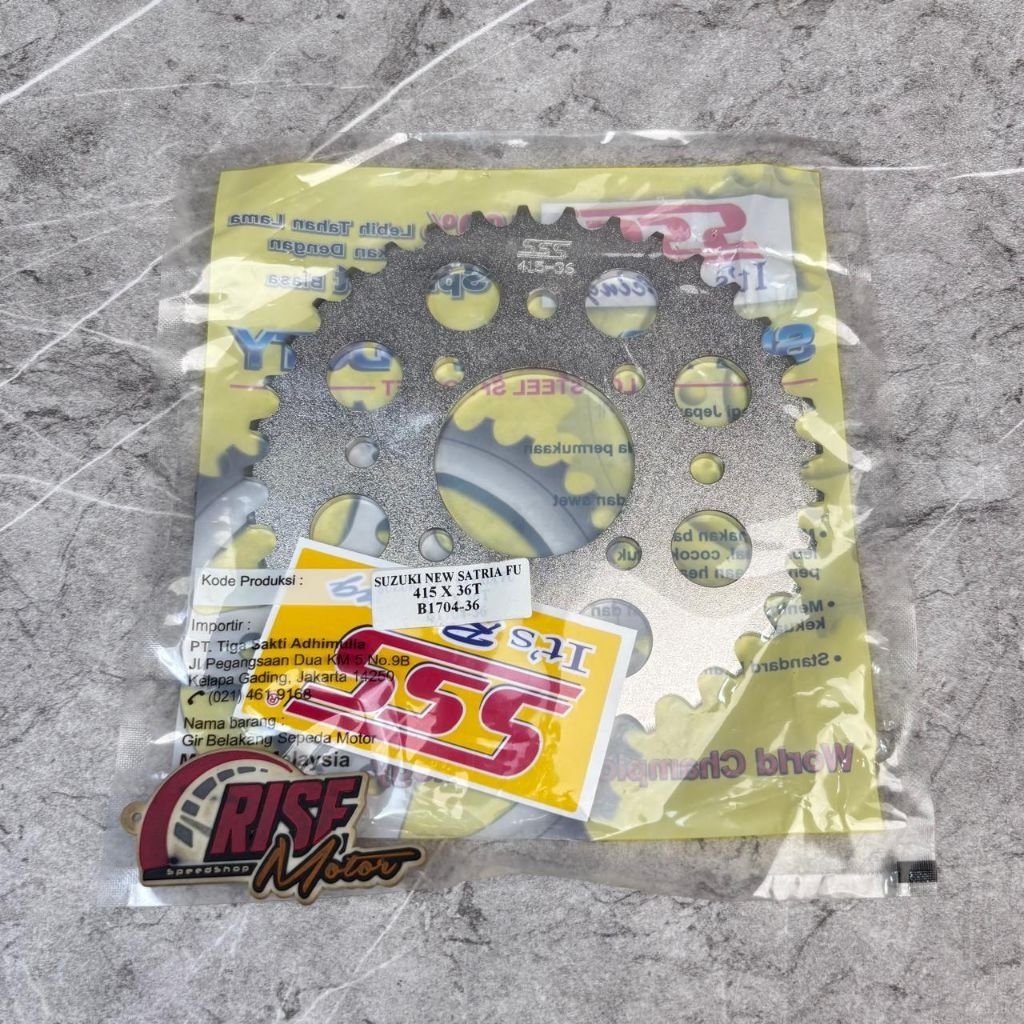 SSS 415 GEAR SUZUKI SMASH SATRIA FU 36