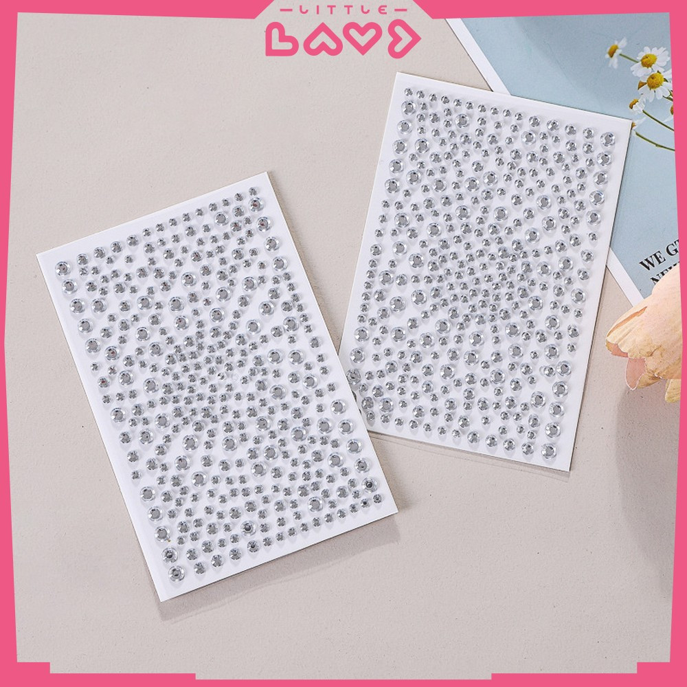 MATA Pearl Face Sticker Set / Makeup Eye Decorative Sticker Face Gem Crystal Sticker คอสเพลย์ Little
