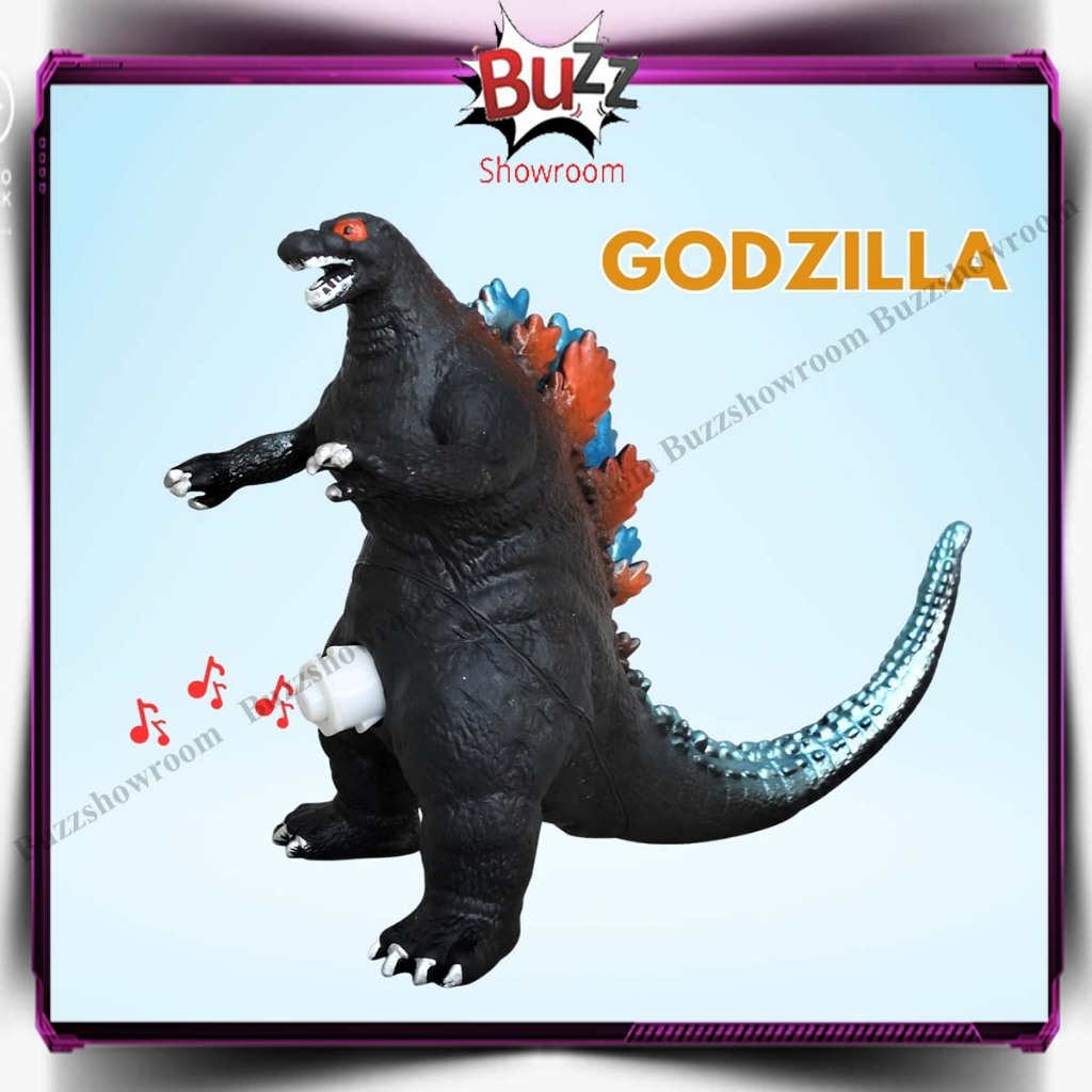 Roage Soft Godzilla King Monster ของเล่นเด็ก Soft Godzilla Sound
