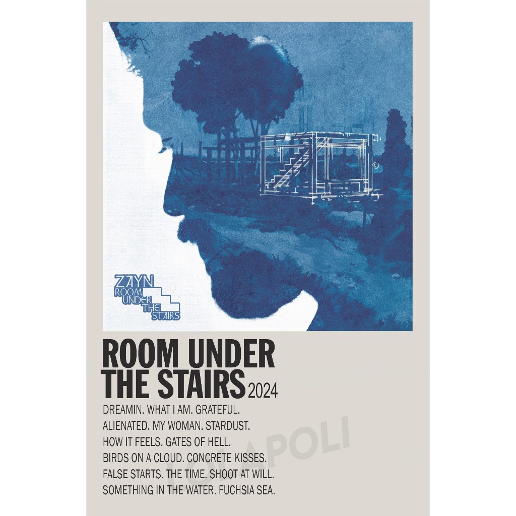 ปกโปสเตอร์ ห้องอัลบั้มใต้บันได - Zayn Malik