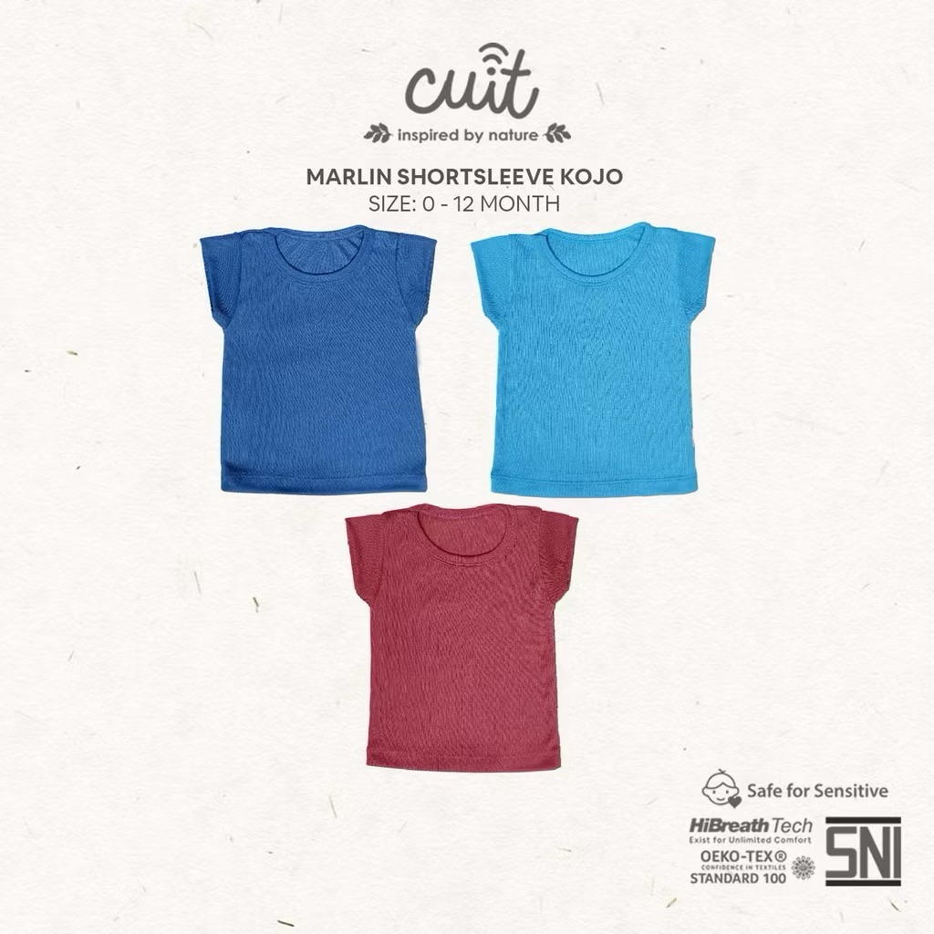 Cuit marlin zuzu short sleeve เสื้อท็อปเด็ก unisex