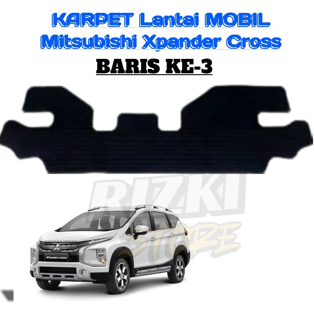 X-PANDER CROSS CAR FLOOR CARPET 3RD ROW