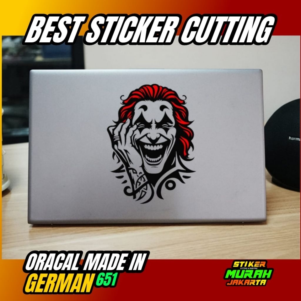 JOKER 5 สติ๊กเกอร์ สติ๊กเกอร์ตัดแบบกําหนดเอง โลโก้การซื้อขาย