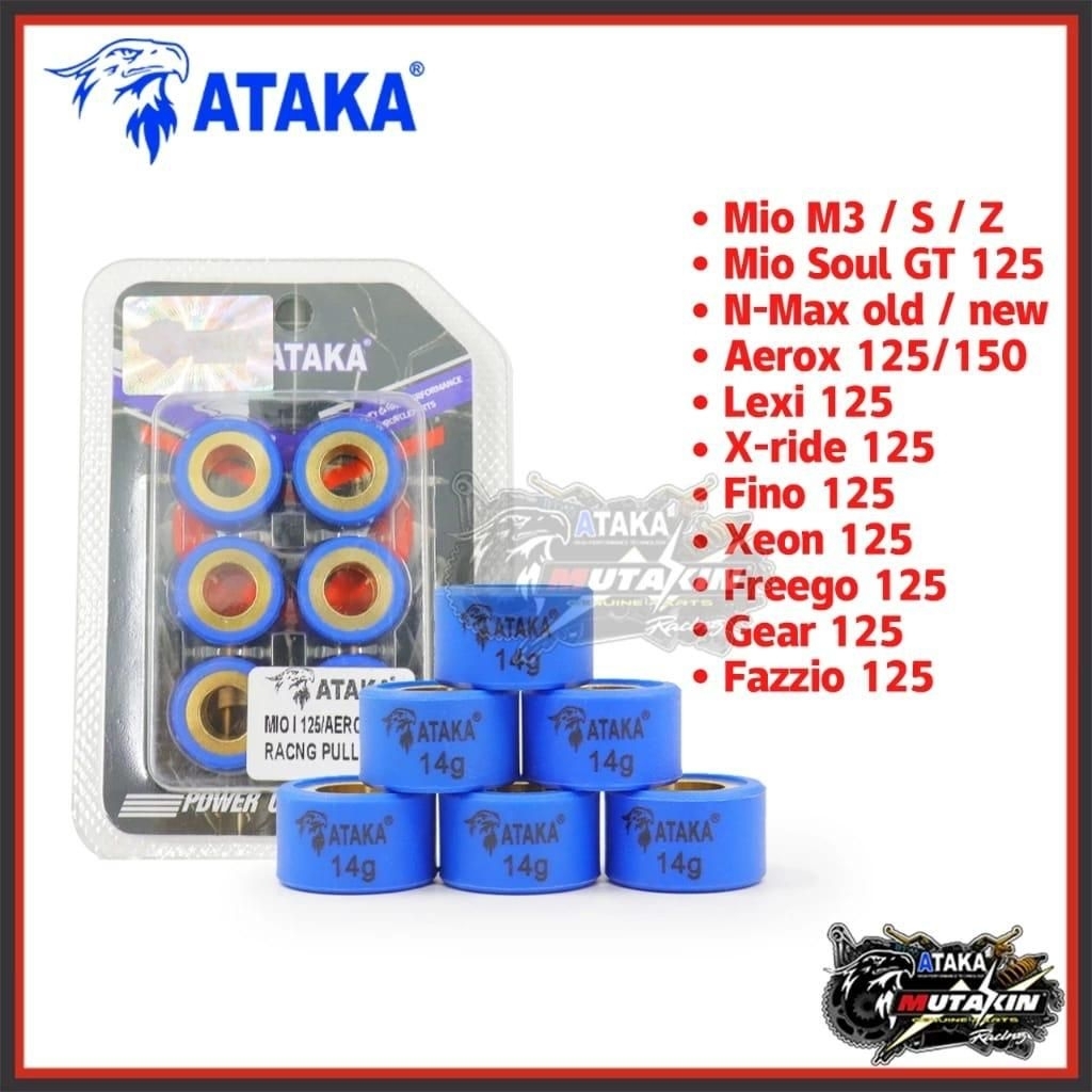 ROLLER RACING MIO M3 SOUL XRIDE AEROX NAMX LEXI FAZIO FINO XEON ATAKA RACING