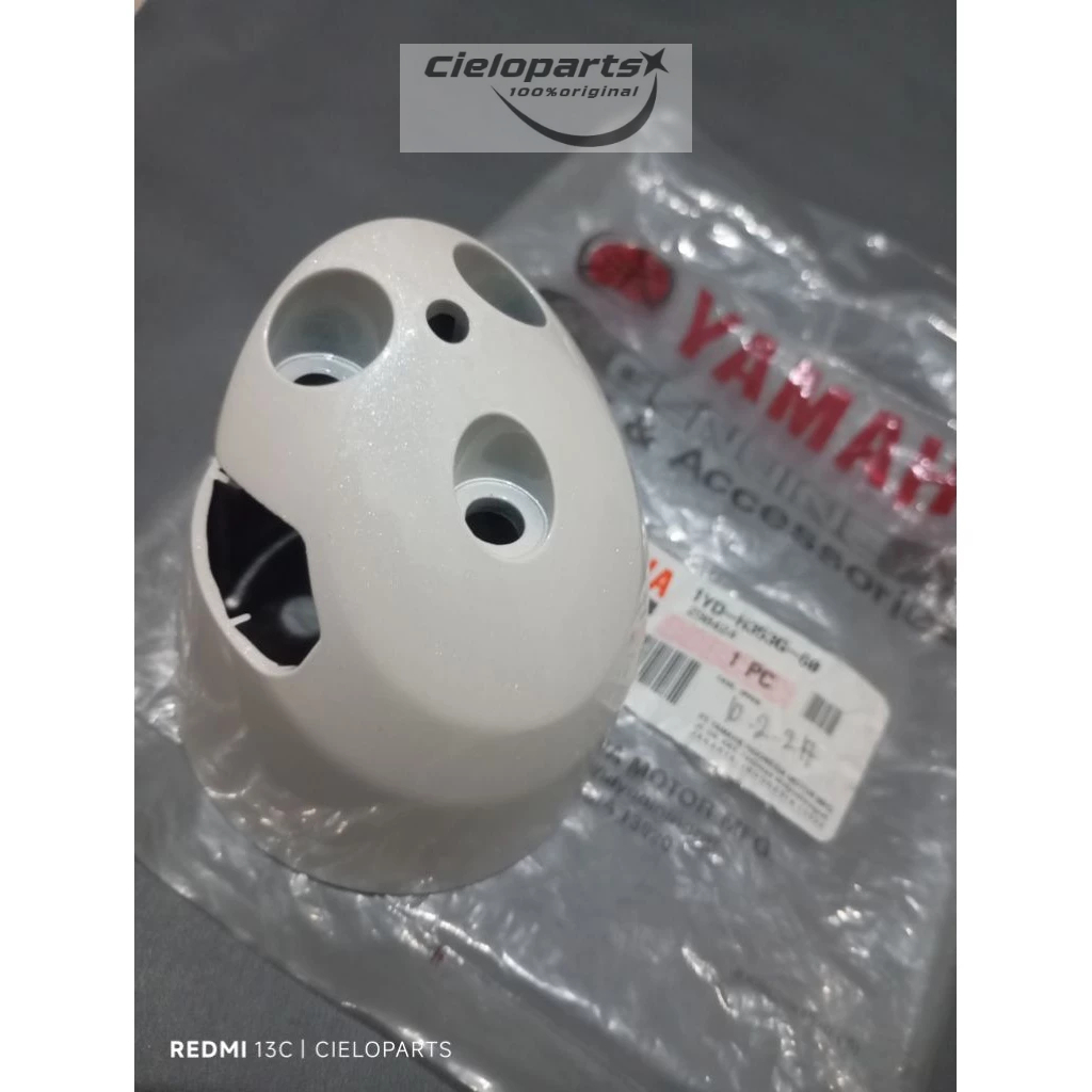 CASE, UNDER COVER UNDER FUEL INDICATOR FINO GRANDE 125 WHITE 1YD-H353G-60 YGP ดั้งเดิม 100%