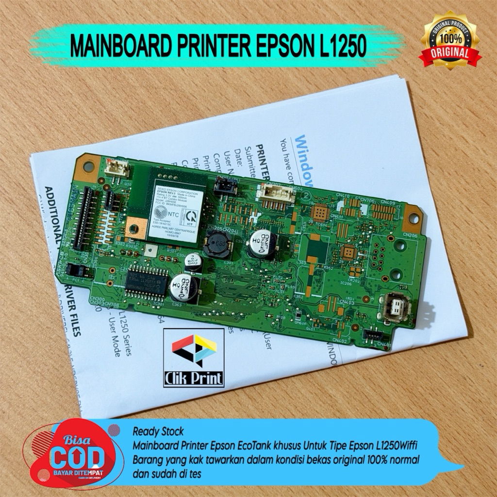 เมนบอร์ดเครื่องพิมพ์ Epson L1250