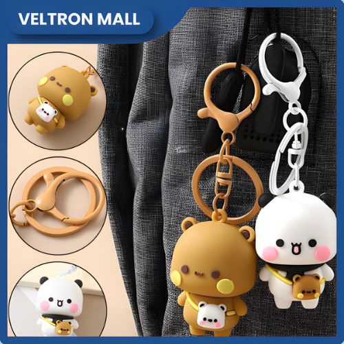 GANTUNGAN Bubu และ Dudu พวงกุญแจ / พวงกุญแจตัวละคร Bubun และ Dudu / พวงกุญแจกระเป๋าน่ารัก