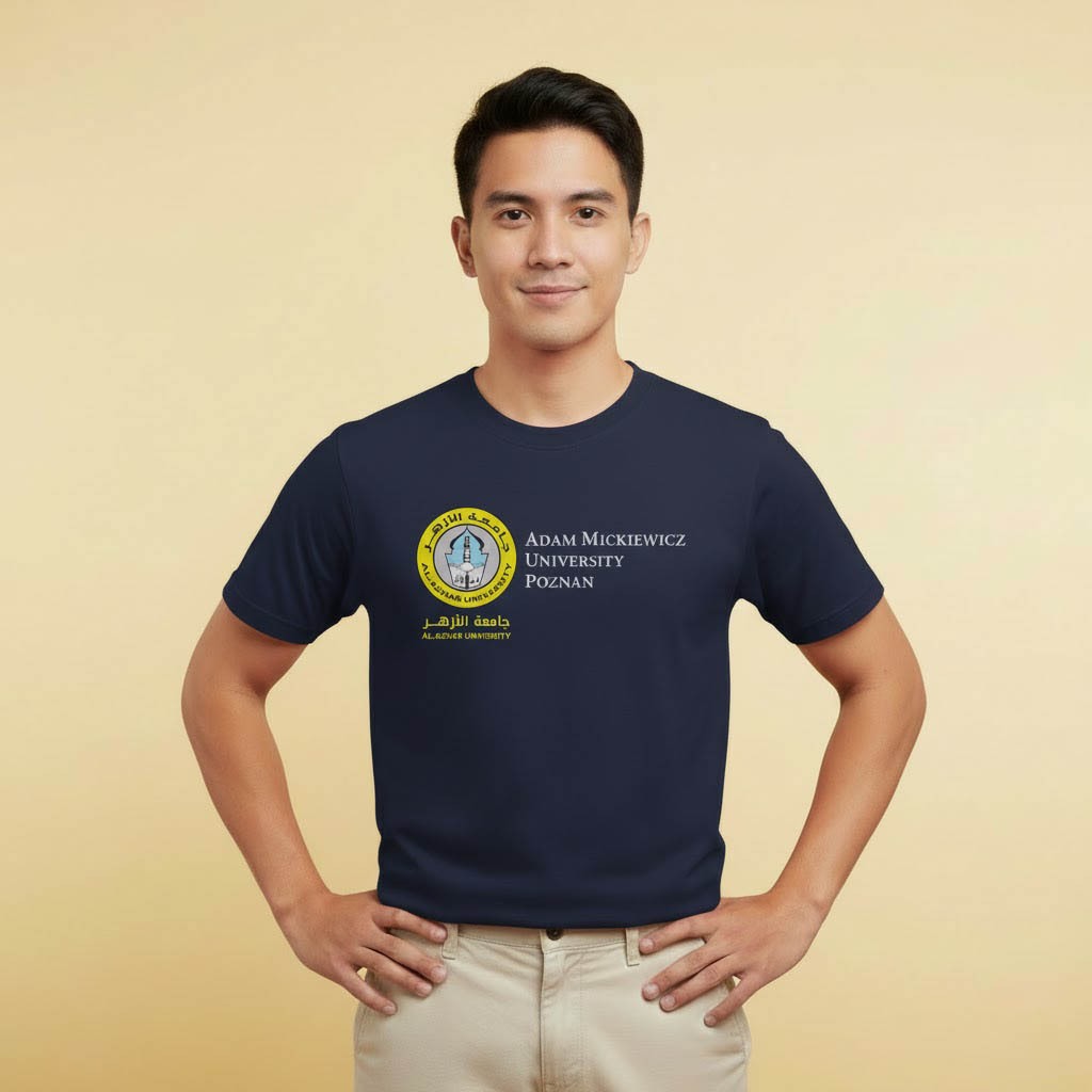 AL AZHAR University Egypt Premium T-Shirt ผ้าคอตตอนแขนสั้นและแขนยาว