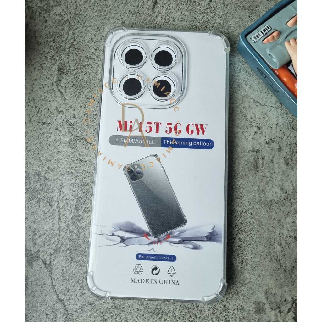 Crack pc Case Xiaomi 15T 15T Pro Xiaomi Mi 14T Pro Mi 14T Mi 14 5g Mi 15 Mi 15 ultra air bag clear C