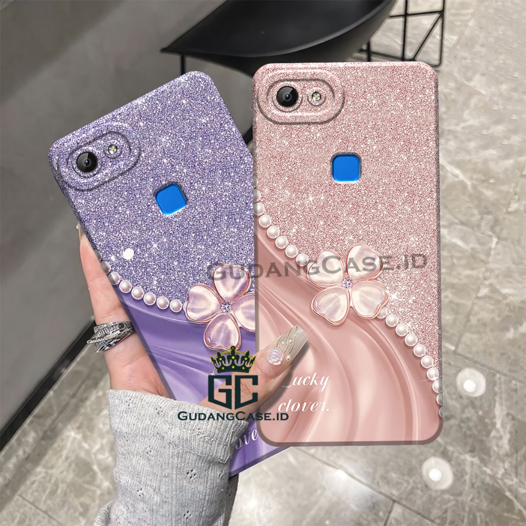 Vivo V7 / V7 PLUS / V5 PLUS / Y55 / Y55L / Y53 / Y83 / Y81 / Y71 Casing Procamera Bunga