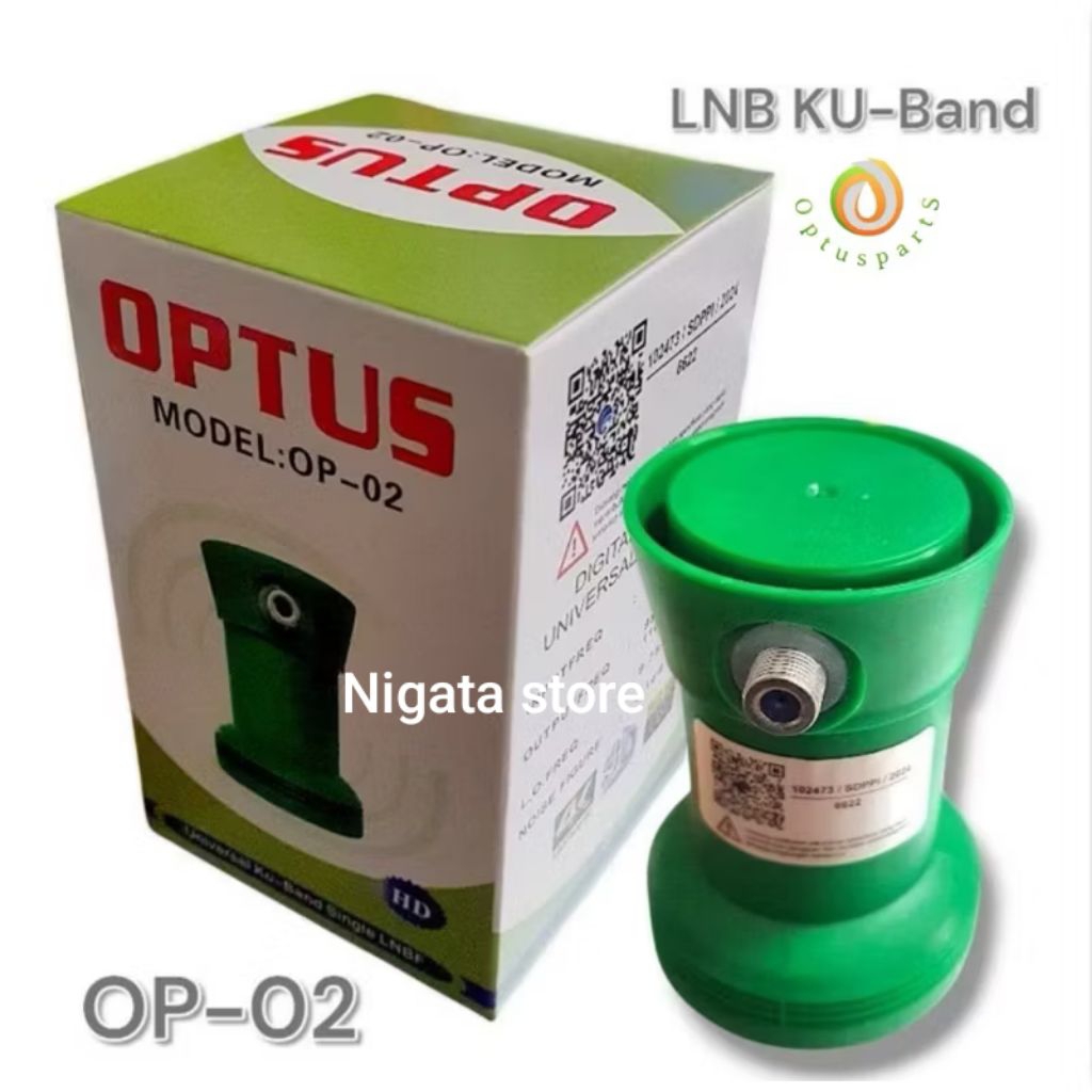 LNB Optus Op 02 Ku-band universal ของแท้