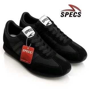 TERLARIS!!! Sepatu sekolah specs 104 full hitam 100%, untuk pria/wanita size 36-44