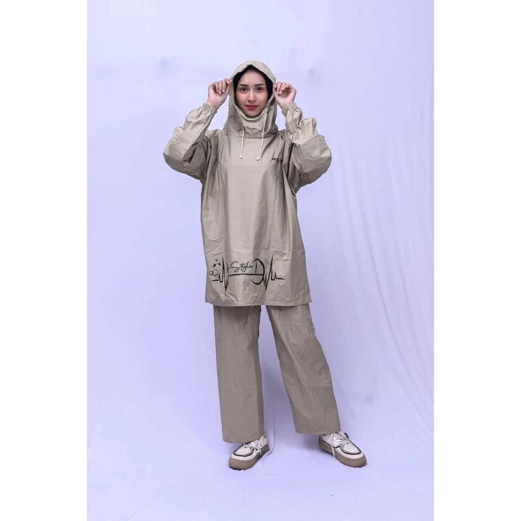 เสื้อกันฝนพร้อมกางเกง มีฮู้ด วัสดุพีวีซี thumbnail 10