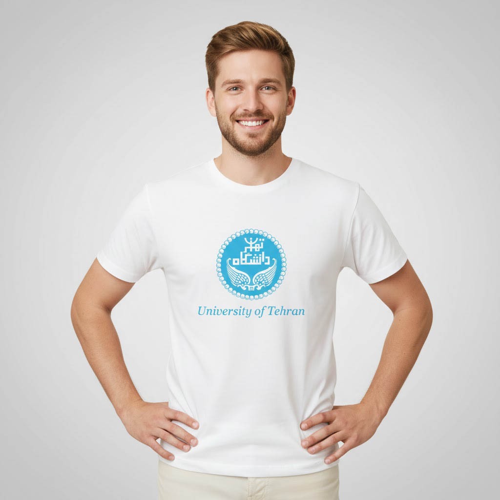 Kaos T-Shirt Premium University of TEHRAN ผ้าคอตตอนแขนสั้นและแขนยาว