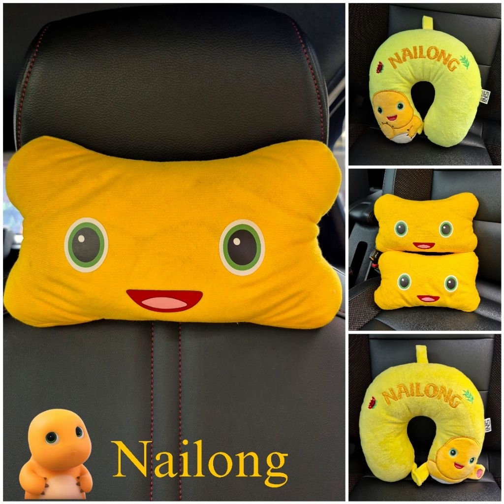 HEADREST NAILONG // หมอนรองคอรถยนต์ตัวละคร Nailong