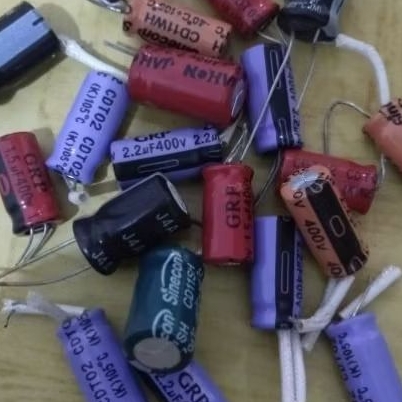 Elco 4.7 uf 400 v Elco 4.7uf 400v elco วาด